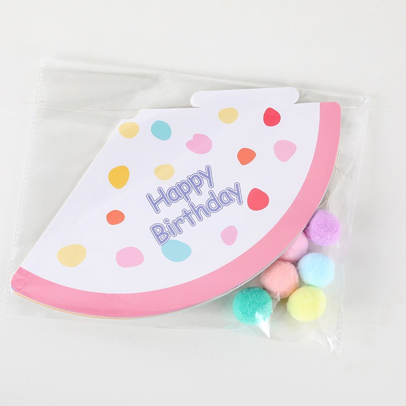 甜妞節慶♥台灣現貨♥【馬卡龍生日帽6入】DIY慶生帽 派對帽 毛球生日帽 生日派對 寶寶周歲  派對小物 派對道具-細節圖4