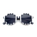 兒童太陽眼鏡 韓版幾何圖形太陽眼鏡 2-8歲適用 時尚休閒造型墨鏡 抗UV400 檢驗合格-規格圖9