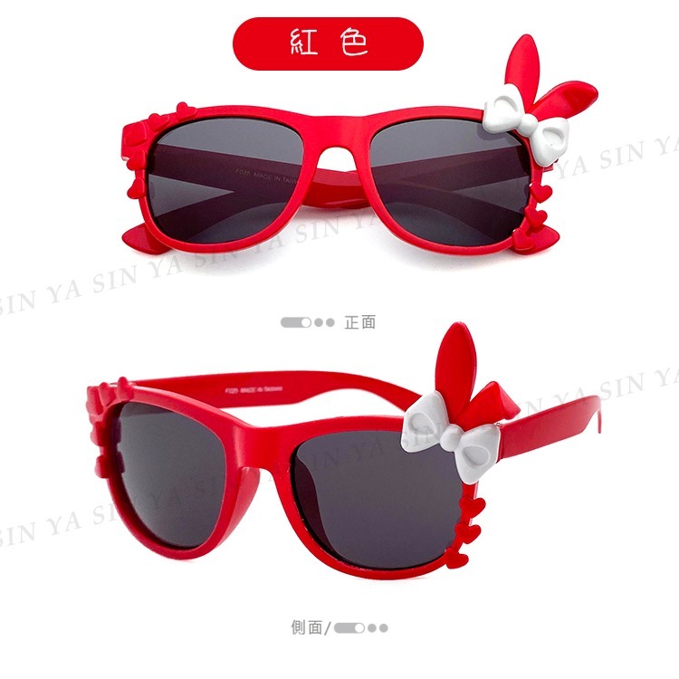 兒童太陽眼鏡 兔子造型太陽眼鏡 2-8歲適用 時尚休閒造型墨鏡 抗UV400 檢驗合格-細節圖4
