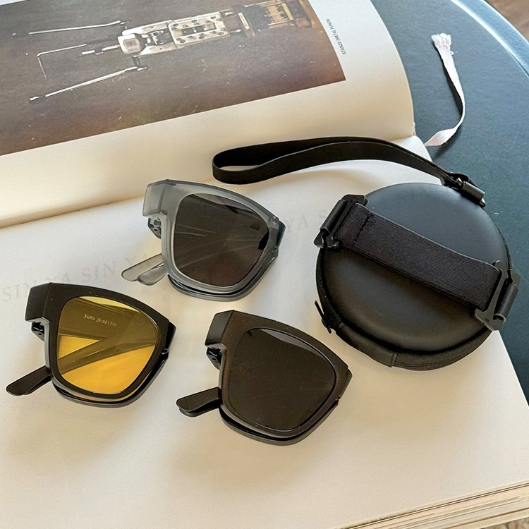 MIT經典折疊墨鏡/折疊套鏡 抗UV400+抗藍光 Polarized墨鏡 輕量無感太陽眼鏡 防眩光-細節圖2