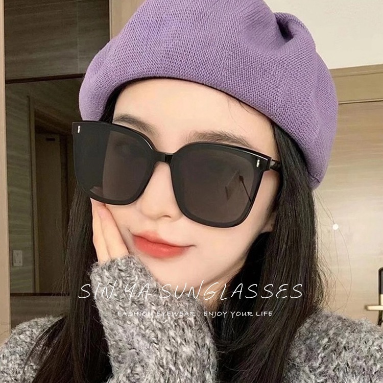 韓國明星款偏光太陽眼鏡 大框TR時尚墨鏡 男女適用 防眩光 抗UV400【1111】-細節圖2