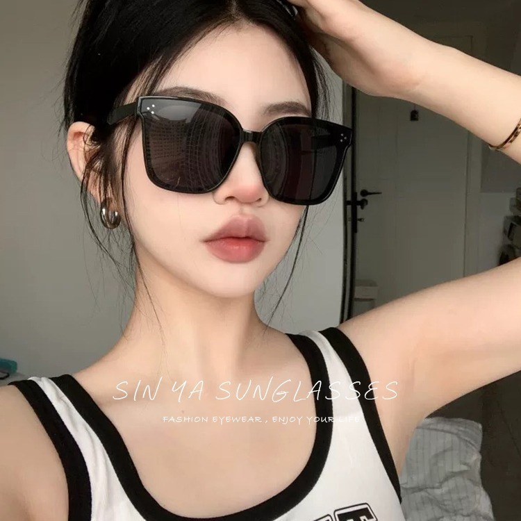 韓國明星款偏光太陽眼鏡 大框TR時尚墨鏡 男女適用 防眩光 抗UV400【1114】-細節圖7