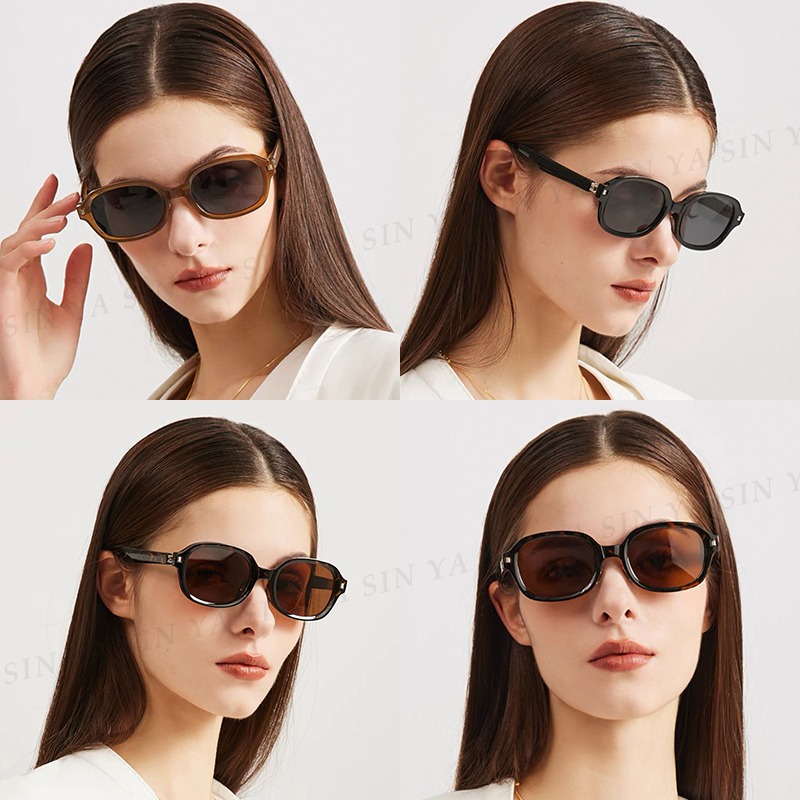 折疊墨鏡 韓國明星款偏光墨鏡 時尚橢圓墨鏡 多色可選 男女適用 防眩光 抗UV400【361】-細節圖2