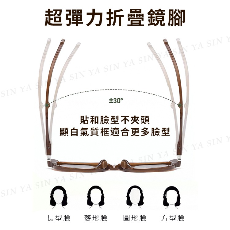 折疊墨鏡 韓國明星款偏光墨鏡 時尚橢圓墨鏡 多色可選 男女適用 防眩光 抗UV400【361】-細節圖6