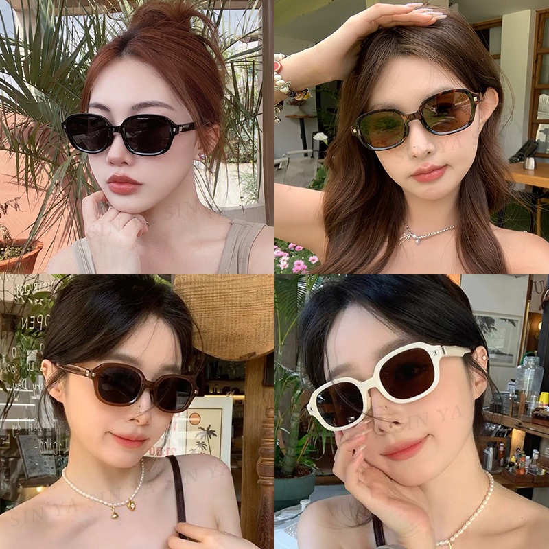 折疊墨鏡 韓國明星款偏光墨鏡 時尚橢圓墨鏡 多色可選 男女適用 防眩光 抗UV400【361】-細節圖7