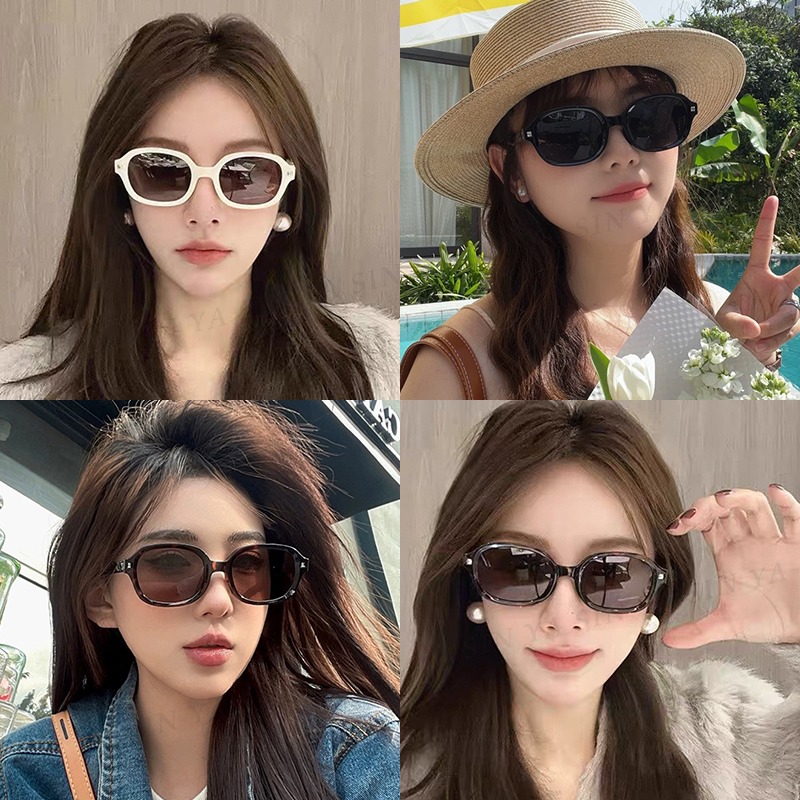 折疊墨鏡 韓國明星款偏光墨鏡 時尚橢圓墨鏡 多色可選 男女適用 防眩光 抗UV400【361】-細節圖8