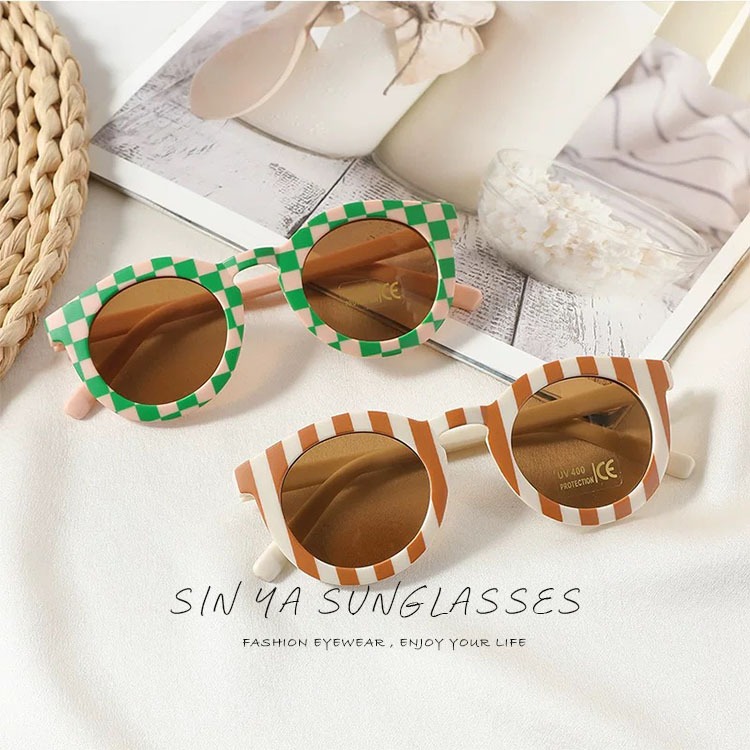 兒童復古圓框墨鏡 2-8歲 ins幾何圖形太陽眼鏡 造型墨鏡 抗UV400 檢驗合格-細節圖4