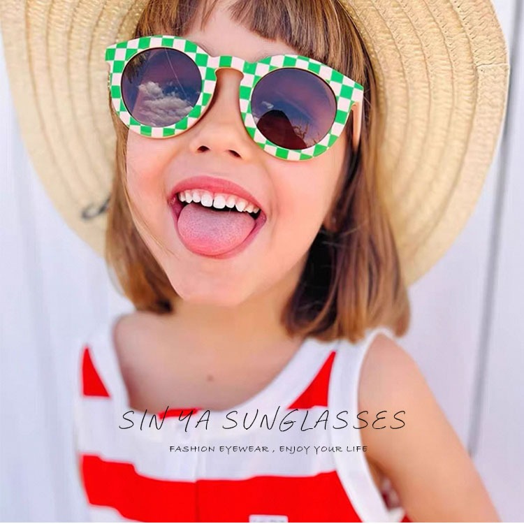 兒童復古圓框墨鏡 2-8歲 ins幾何圖形太陽眼鏡 造型墨鏡 抗UV400 檢驗合格-細節圖5