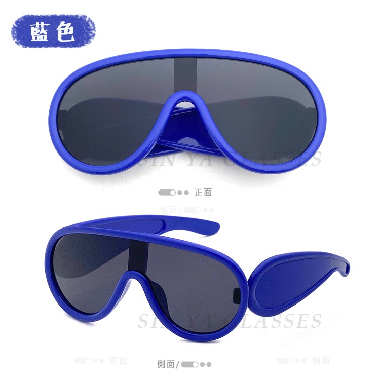 兒童休閒眼鏡 ins運動大框風鏡墨鏡/防風鏡/PC防爆鏡片/親子眼鏡/抗UV400 檢驗合格-細節圖6