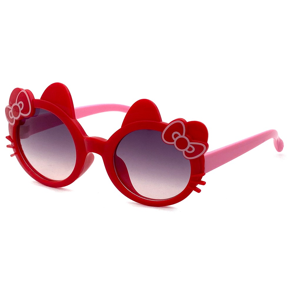 Hello kitty 造型兒童太陽 可愛卡通眼鏡 墨鏡 超卡哇伊 抗UV400 標準局檢驗合格-規格圖10