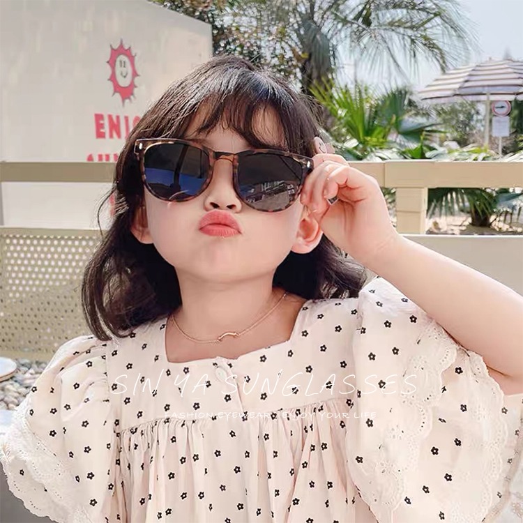 兒童時尚太陽眼鏡 可折疊墨鏡 2-8歲 韓國流行造型墨鏡 抗UV400 檢驗合格-細節圖2