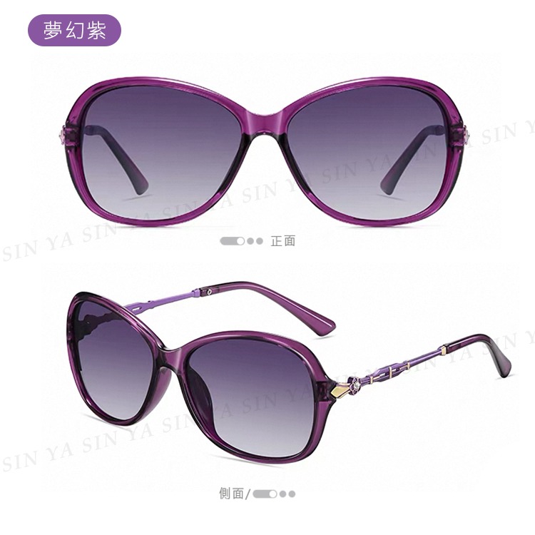 淑女偏光墨鏡 璀璨秘戀名媛款 高質感小框時尚造型 Polarized抗紫外線UV400 N058-規格圖11