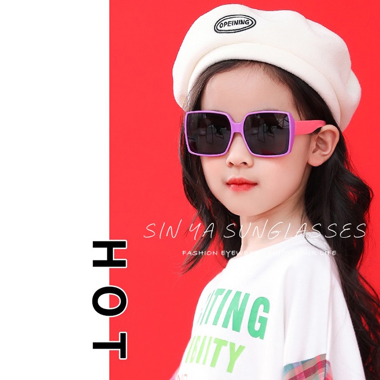 兒童韓版大框偏光墨鏡 大童專用 TR90進口輕盈材質 3~12歲適用 不易損壞  UV400 保護孩子眼睛-細節圖3