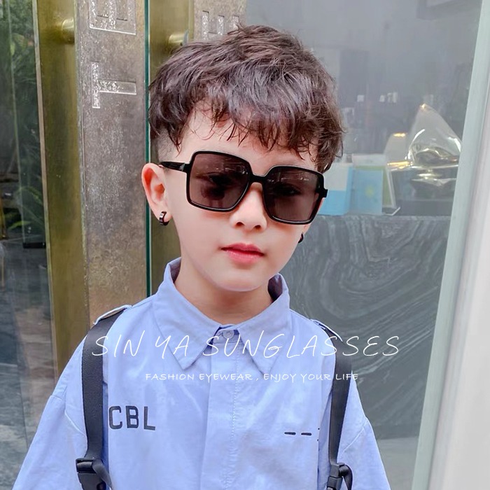 兒童韓版大框偏光墨鏡 大童專用 TR90進口輕盈材質 3~12歲適用 不易損壞  UV400 保護孩子眼睛-細節圖4