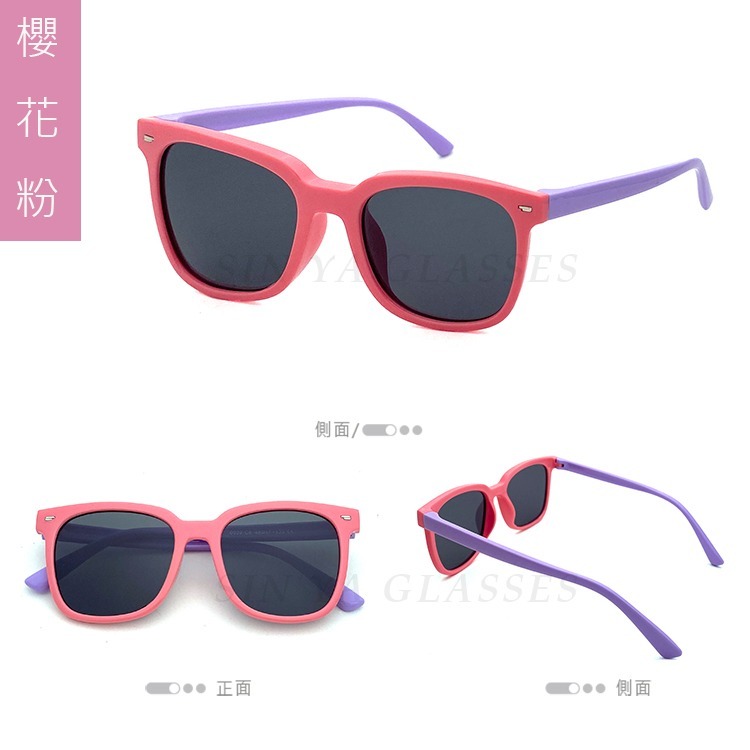 兒童偏光墨鏡 韓版TR90進口輕盈材質 2~12歲適用 不易損壞 兒童專用抗紫外線 UV400 N009-規格圖10