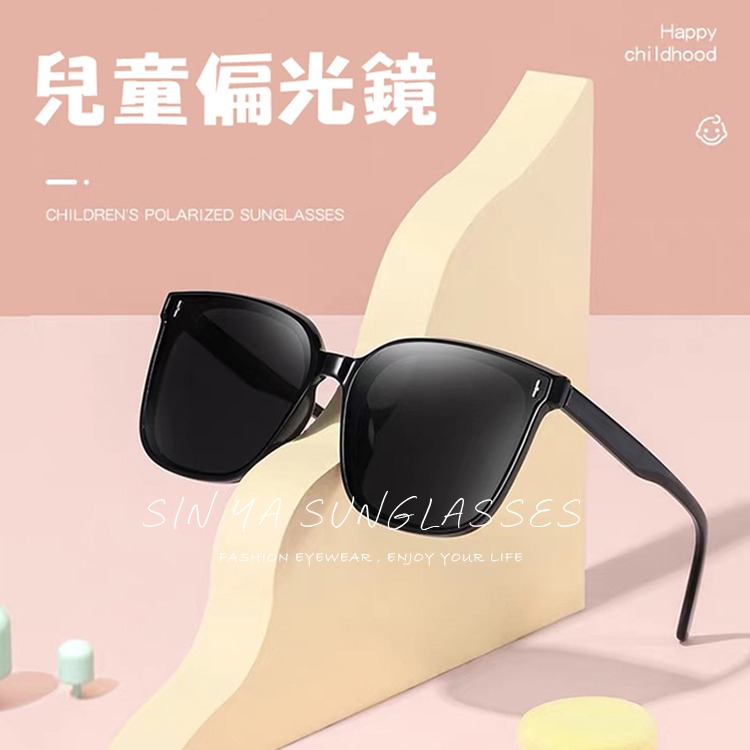 兒童偏光墨鏡 韓版TR90進口輕盈材質 輕量矽膠材質不易損壞 2~10歲適用 UV400 保護孩子眼睛 N13-細節圖2