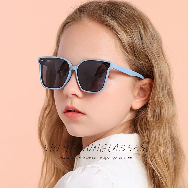 兒童時尚韓版偏光墨鏡 輕量矽膠材質不易損壞 3~12歲適用 UV400保護孩子眼睛 N108-細節圖2