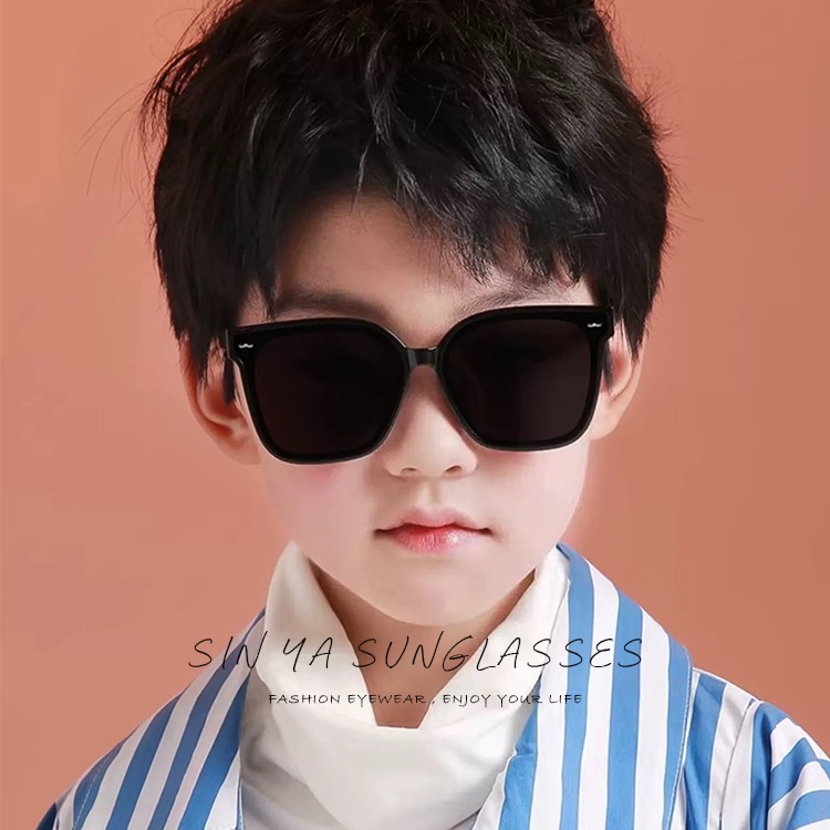 兒童時尚韓版偏光墨鏡 輕量矽膠材質不易損壞 3~12歲適用 UV400保護孩子眼睛 N108-細節圖3