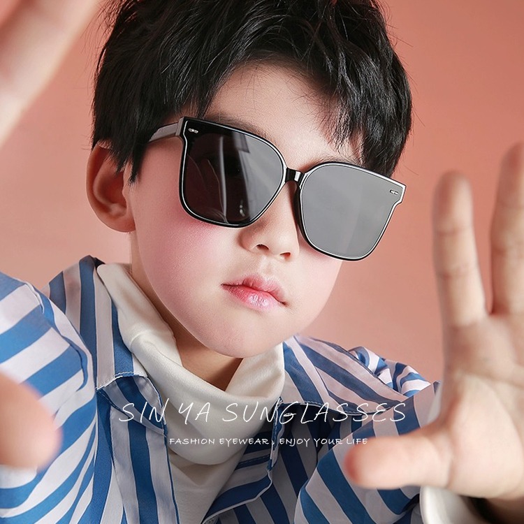 兒童時尚韓版偏光墨鏡 輕量矽膠材質不易損壞 3~12歲適用 UV400保護孩子眼睛 N108-細節圖4