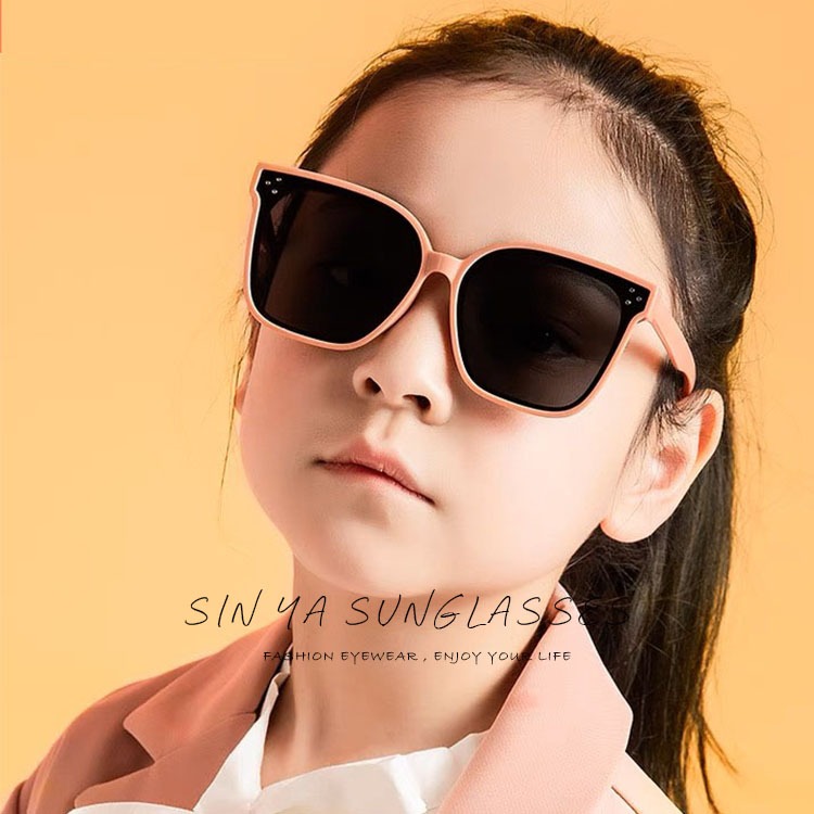 兒童時尚韓版偏光墨鏡 輕量矽膠材質不易損壞 2~12歲適用 UV400保護孩子眼睛 S44-細節圖4