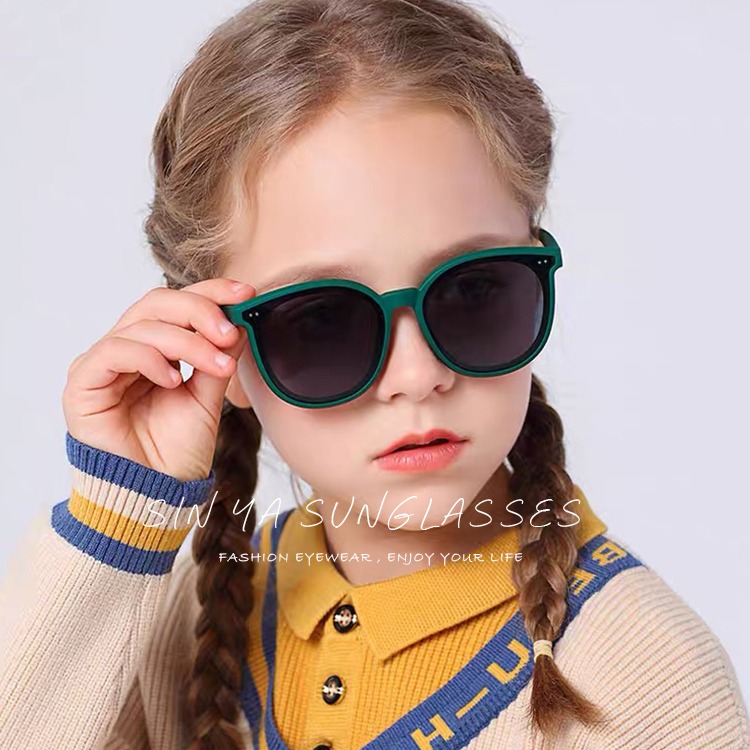 兒童時尚韓版偏光墨鏡 輕量矽膠材質不易損壞 3~12歲適用 UV400保護孩子眼睛 N45-細節圖3