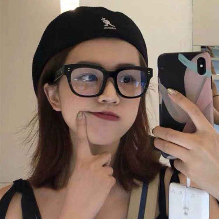 時尚濾藍光眼鏡 粗框平光眼鏡 素顏神器眼鏡 男女適用 無度數眼鏡  時尚 百搭 流行 不挑臉型 N2128-細節圖7