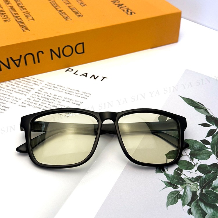 感光變色抗藍光眼鏡 智能變色鏡 防3c眼鏡無度數 抗藍光眼鏡 100%抗紫外線 保護眼睛 台灣製造-細節圖2