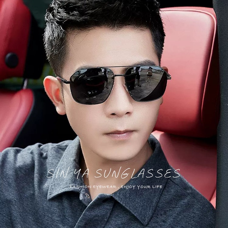 時尚飛行員墨鏡 偏光駕駛墨鏡 Polarized超輕量僅20g 抗UV400 N99525-細節圖4