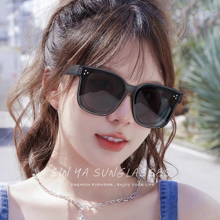 時尚韓版ins鉚釘大框偏光墨鏡/套鏡 抗UV400+抗藍光 Polarized墨鏡 輕量無感太陽眼鏡防眩光-細節圖7
