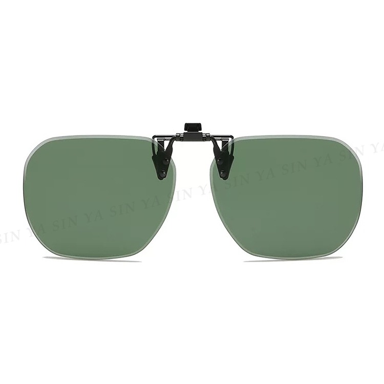 時尚偏光變色夾片 近視夾片墨鏡 抗UV400+抗藍光夾式墨鏡 防眩光 超輕量僅8g 輕巧 方便 抗UV400-規格圖11