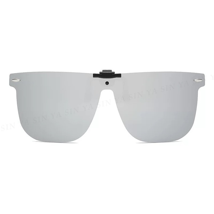 時尚大鏡面夾片 近視夾片墨鏡 抗UV400+抗藍光夾式墨鏡 防眩光 超輕量僅8g 輕巧 方便 抗UV400-規格圖11