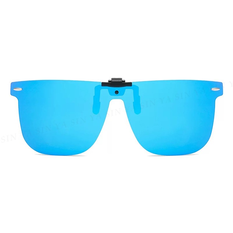 時尚大鏡面夾片 近視夾片墨鏡 抗UV400+抗藍光夾式墨鏡 防眩光 超輕量僅8g 輕巧 方便 抗UV400-規格圖11