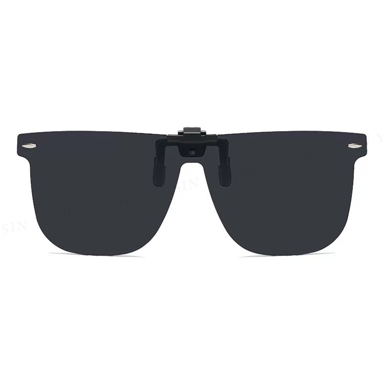 時尚大鏡面夾片 近視夾片墨鏡 抗UV400+抗藍光夾式墨鏡 防眩光 超輕量僅8g 輕巧 方便 抗UV400-規格圖11