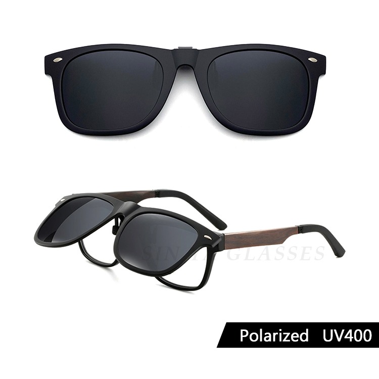 MIT偏光夾片 Polarized夾式太陽眼鏡近視最佳首選 抗UV400+抗藍光 可掀式太陽眼鏡-規格圖8