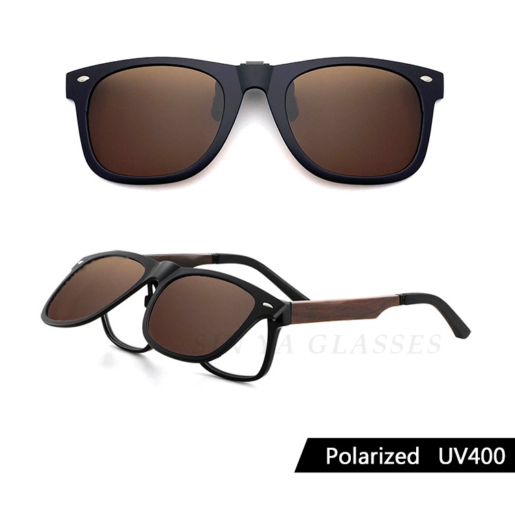 MIT偏光夾片 Polarized夾式太陽眼鏡近視最佳首選 抗UV400+抗藍光 可掀式太陽眼鏡-規格圖8