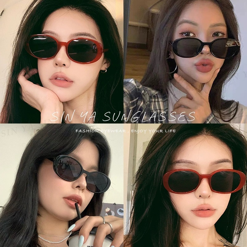 TR90偏光墨鏡 時尚橢圓墨鏡 韓國明星款偏光墨鏡 多色可選 男女適用 防眩光 抗UV400 N6528-細節圖3