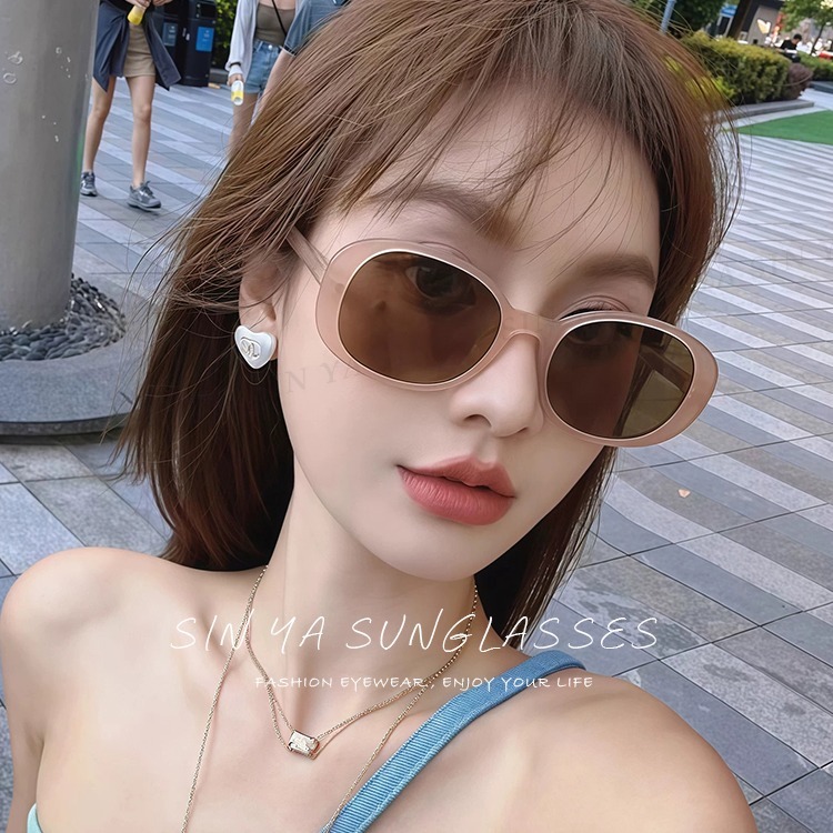 TR90偏光墨鏡 時尚橢圓墨鏡 韓國明星款偏光墨鏡 多色可選 男女適用 防眩光 抗UV400 N6528-細節圖6