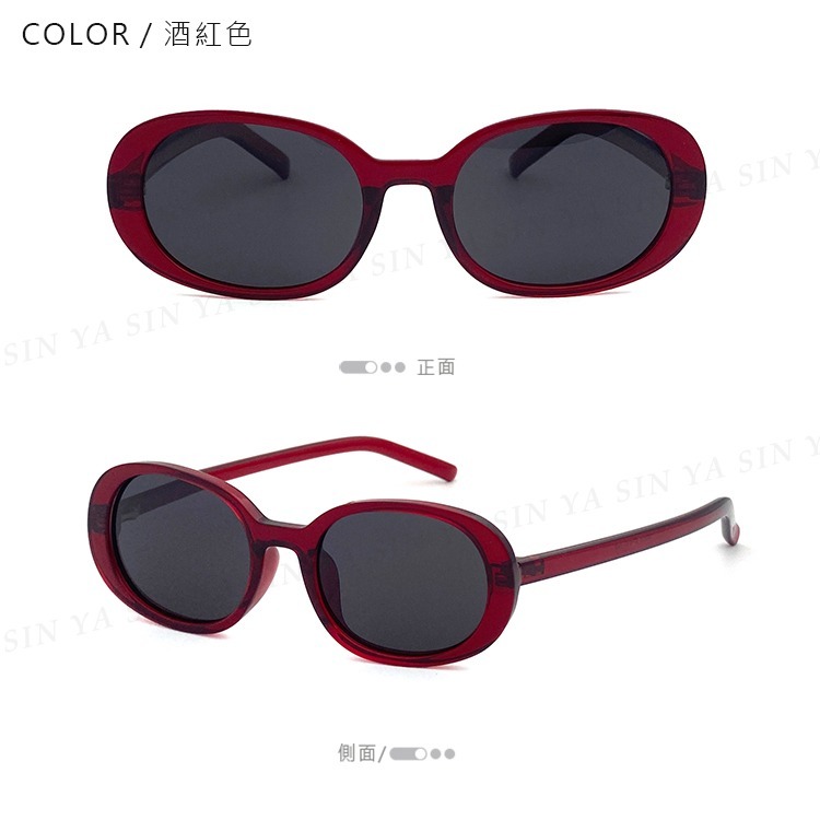 TR90偏光墨鏡 時尚橢圓墨鏡 韓國明星款偏光墨鏡 多色可選 男女適用 防眩光 抗UV400 N6528-規格圖11
