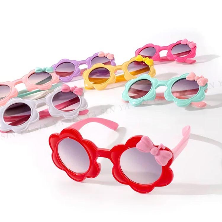 兒童太陽眼鏡 可愛花朵墨鏡 2-8歲 韓國流行造型墨鏡 抗UV400 檢驗合格-細節圖2