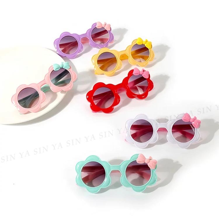 兒童太陽眼鏡 可愛花朵墨鏡 2-8歲 韓國流行造型墨鏡 抗UV400 檢驗合格-細節圖3