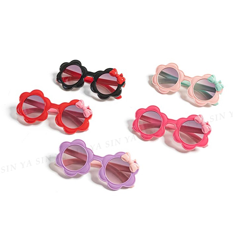 兒童太陽眼鏡 可愛花朵墨鏡 2-8歲 韓國流行造型墨鏡 抗UV400 檢驗合格-細節圖4