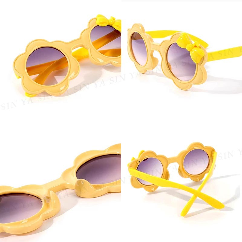 兒童太陽眼鏡 可愛花朵墨鏡 2-8歲 韓國流行造型墨鏡 抗UV400 檢驗合格-細節圖6