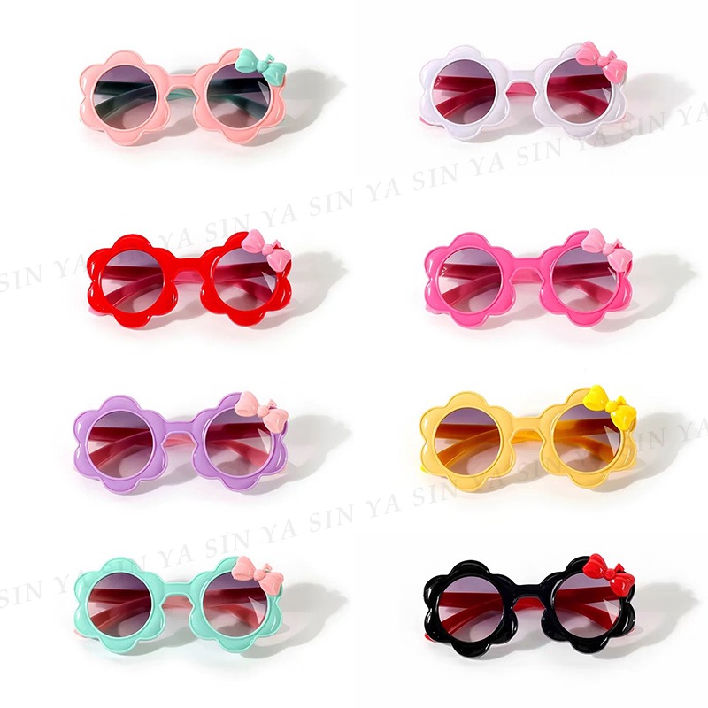 兒童太陽眼鏡 可愛花朵墨鏡 2-8歲 韓國流行造型墨鏡 抗UV400 檢驗合格-細節圖7