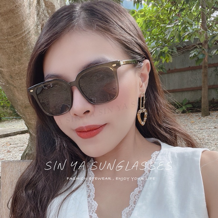 TR90偏光墨鏡 韓版方框偏光太陽眼鏡 大框顯小臉 輕量明星款 防眩光 抗UV400 N2034-細節圖2