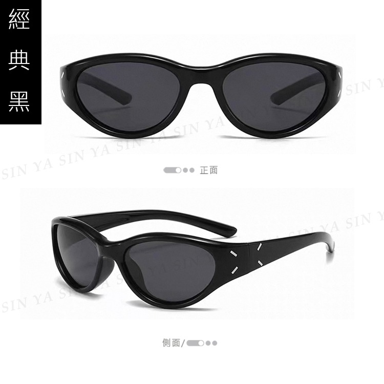 韓國兒童偏光墨鏡 科技感貓眼造型 兒童休閒墨鏡 矽膠輕盈材質 2~10歲適用 抗UV400 N2046-規格圖11