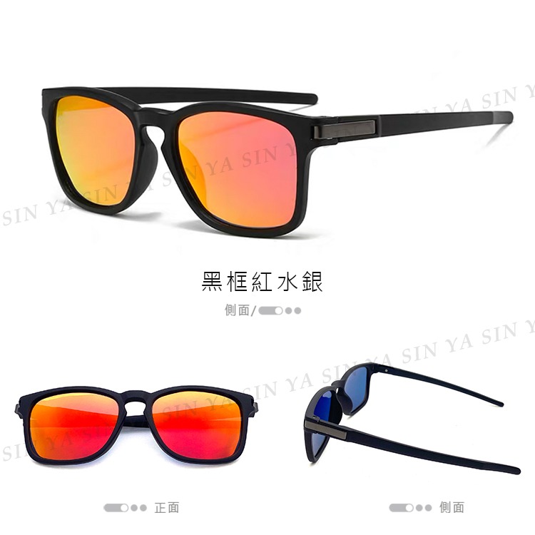 休閒偏光太陽眼鏡 時尚駕駛墨鏡 Polarized超輕量僅21g 男女適用 抗UV400  N323-規格圖9