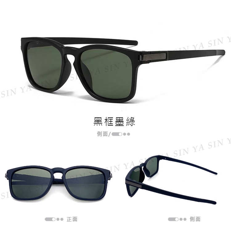 休閒偏光太陽眼鏡 時尚駕駛墨鏡 Polarized超輕量僅21g 男女適用 抗UV400  N323-規格圖9