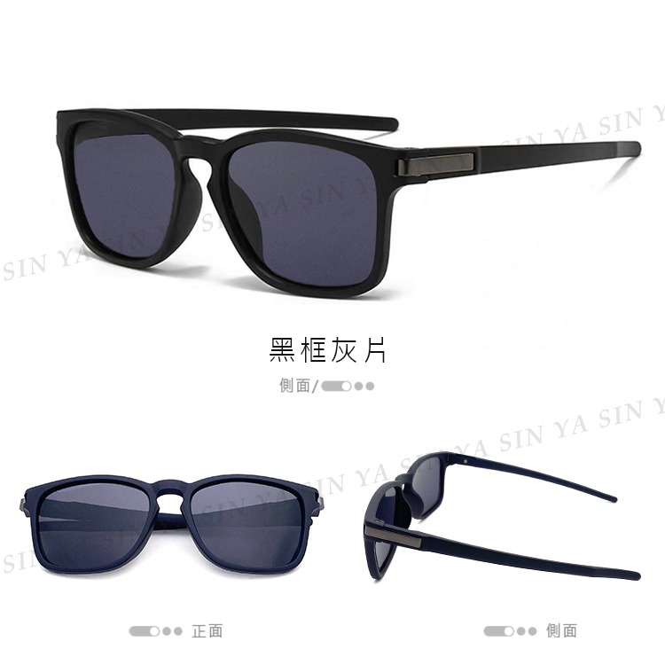 休閒偏光太陽眼鏡 時尚駕駛墨鏡 Polarized超輕量僅21g 男女適用 抗UV400  N323-規格圖9