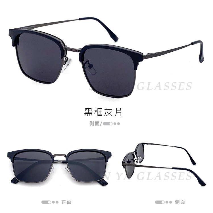 時尚眉架框偏光墨鏡 Polarized駕駛TR太陽眼鏡 僅20g 男女適用 抗UV400 防眩光 反光 N981-規格圖3