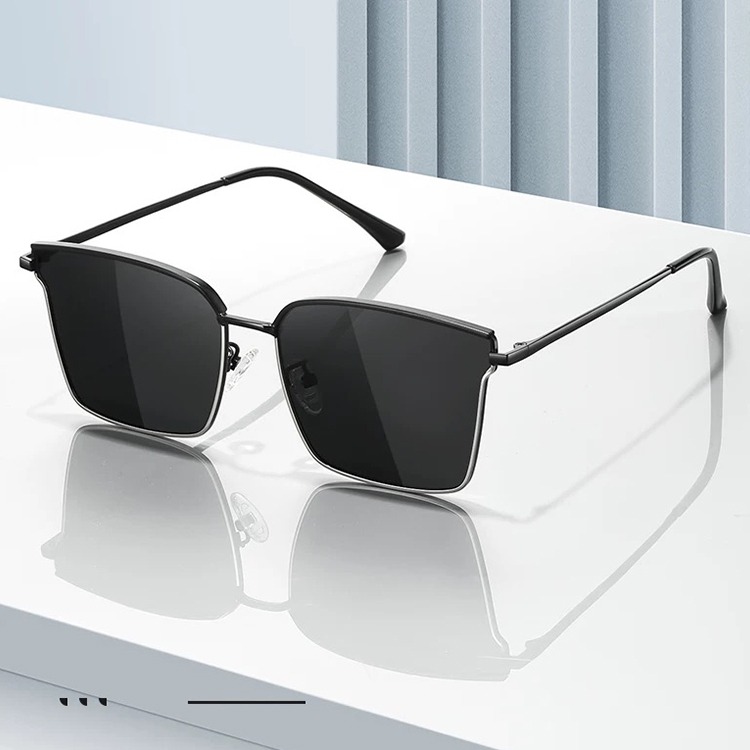 時尚高質感偏光墨鏡 新潮流Polarized駕駛太陽眼鏡 男女適用 抗紫外線UV400 防眩光 N942-細節圖4